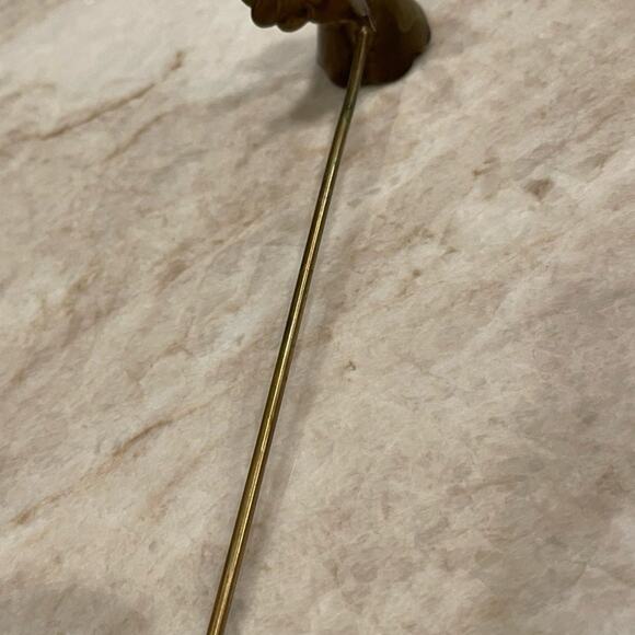 Vintage Brass Angel candle snuffer - Picture 9 of 11